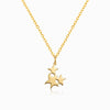 Colar Estrela do Mar CL0124 - Aço Inox Dourado
