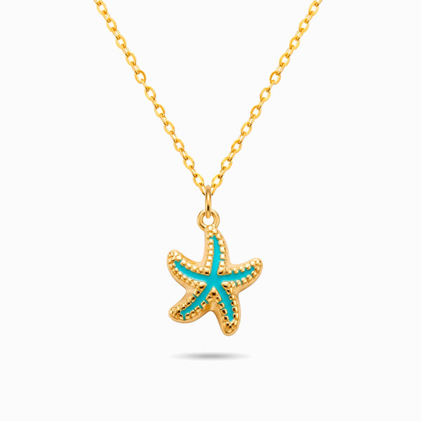 Colar Estrela do Mar CL0235 - Aço Inox