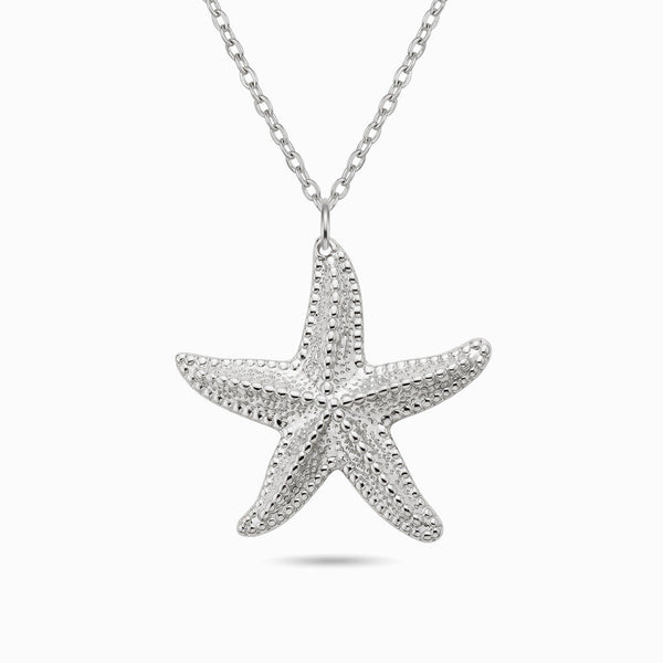 Colar Estrela do Mar em Aço Inoxidável