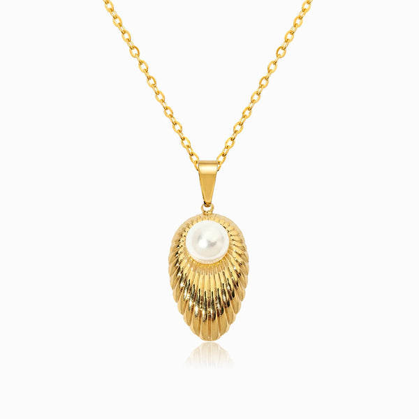 Colar Geométrico CL0122 - Aço Inox Dourado