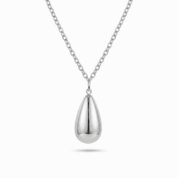 Colar Gota em Aço Inoxidável