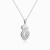Colar Mãe e Filho Amor Eterno CL0072 - Aço Inox Prateado