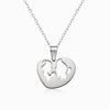 Colar Mãe e Filho Amor Eterno CL0076 - Aço Inox Prateado