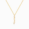Colar Adoro-te Mama CL0048 - Aço Inox Dourado
