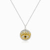 Colar com Olho Turco CL1845 - Aço Inox
