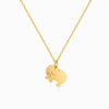 Colar para Criança Elefante CL1873 - Aço Inox Dourado