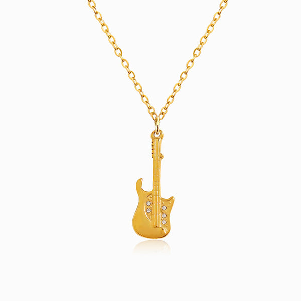 Colar Guitarra CL0070 - Aço Inox