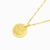 Colar Signo Peixes Aço Inox Dourado