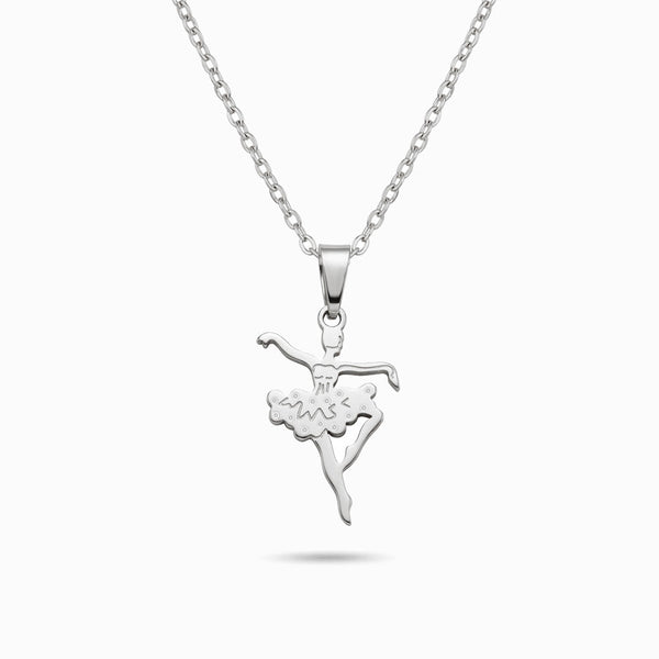 Colar Bailarina CL0658P-MBE005 - Aço Inox