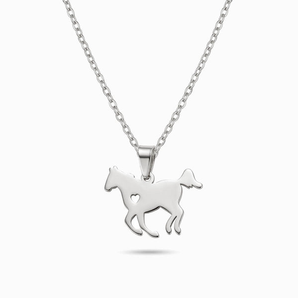 Colar Cavalo CL0635P-MBE004 - Aço Inox