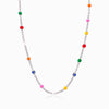 Colar Colorido 2mm CL1557 - Aço Inox Prateado