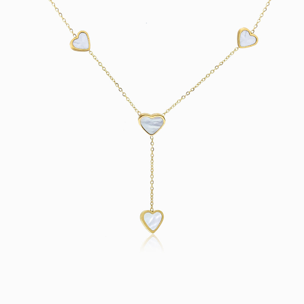 Colar Borboleta CL3006 - Aço Inox Dourado