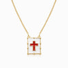 Colar Cruz CL0665D-RTE015 - Aço Inox