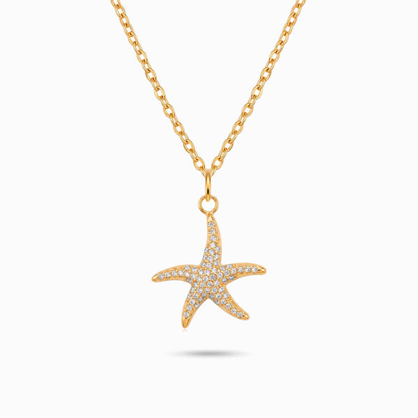 Colar Estrela do Mar CL0292 - Aço Inox
