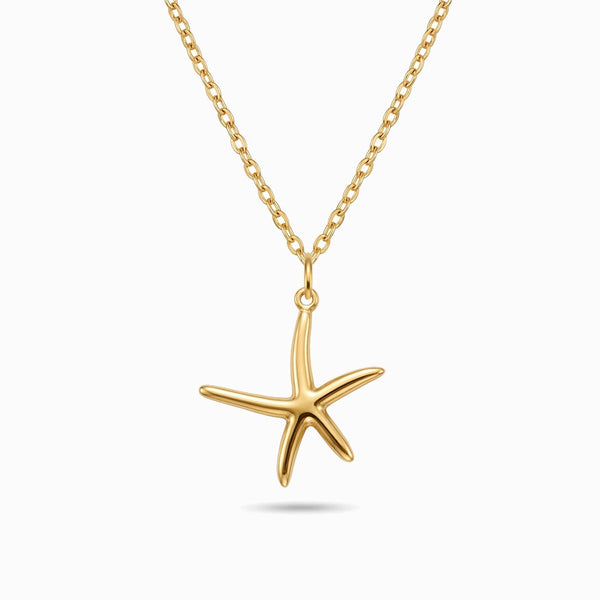 Colar Estrela do Mar CL0326 - Aço Inox