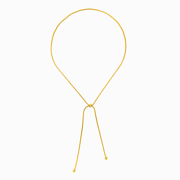 Fio Malha Snake CL2028 - Aço Inox Dourado