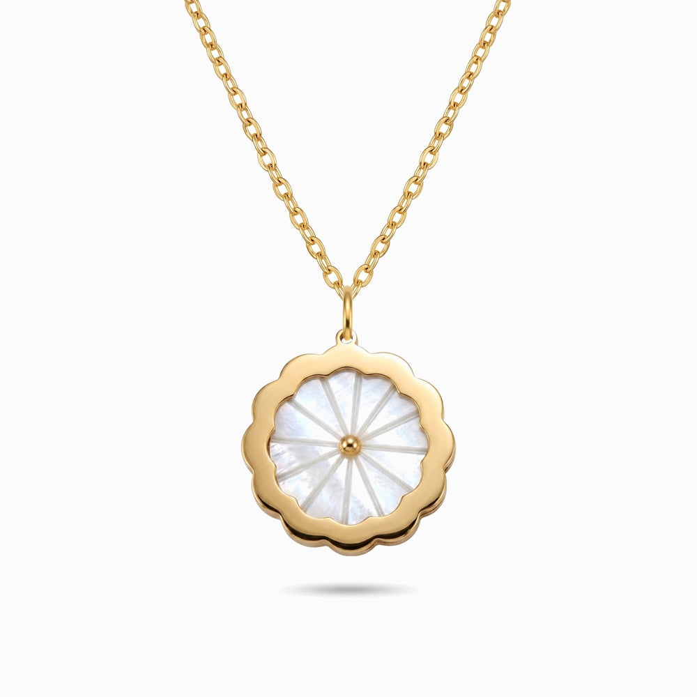 Colar Flor CL0554D-CYR060 - Aço Inox