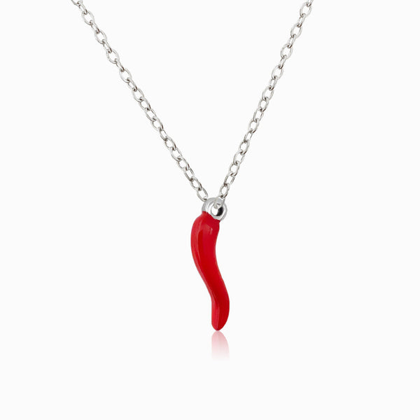Colar Piri-piri CL1416 - Aço Inox com Esmalte