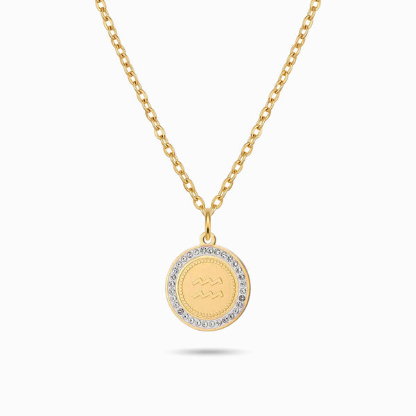 Colar com Signo em Aço Inoxidável