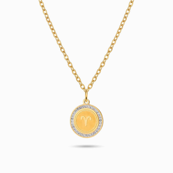 Colar com Signo em Aço Inoxidável