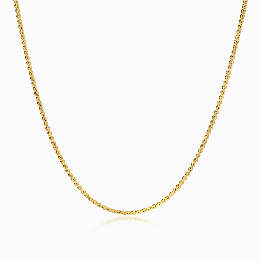 Fio Achatado 1mm AC1041 - Aço Inox Dourado