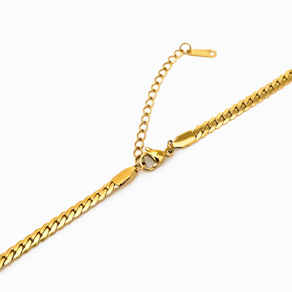 Fecho de Fio Elo Achatado CL2023 - Aço Inox