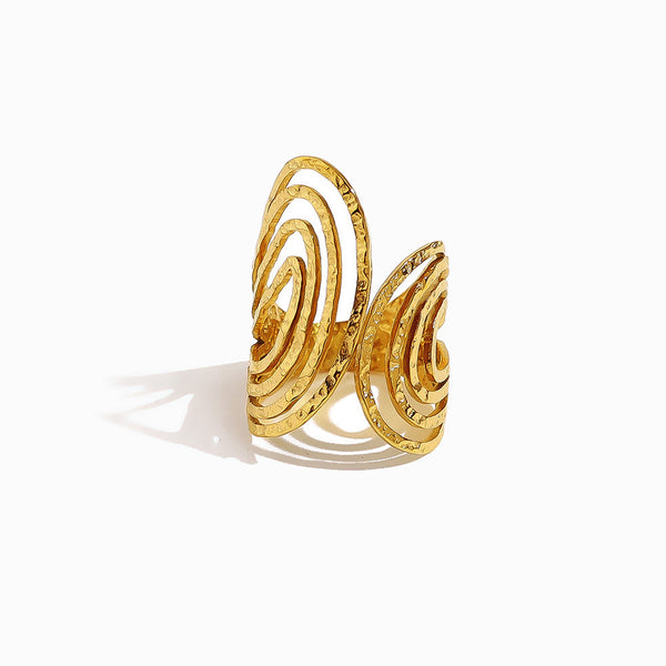 Anel Geométrico Ajustável JZ1434 - Aço Inox