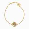 Pulseira Árvore da Vida SL2334 - Aço Inox Dourado