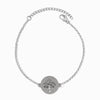 Pulseira Árvore da Vida SL2336 - Aço Inox Prateado