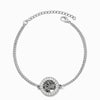 Pulseira Árvore da Vida SL2337 - Aço Inox Prateado