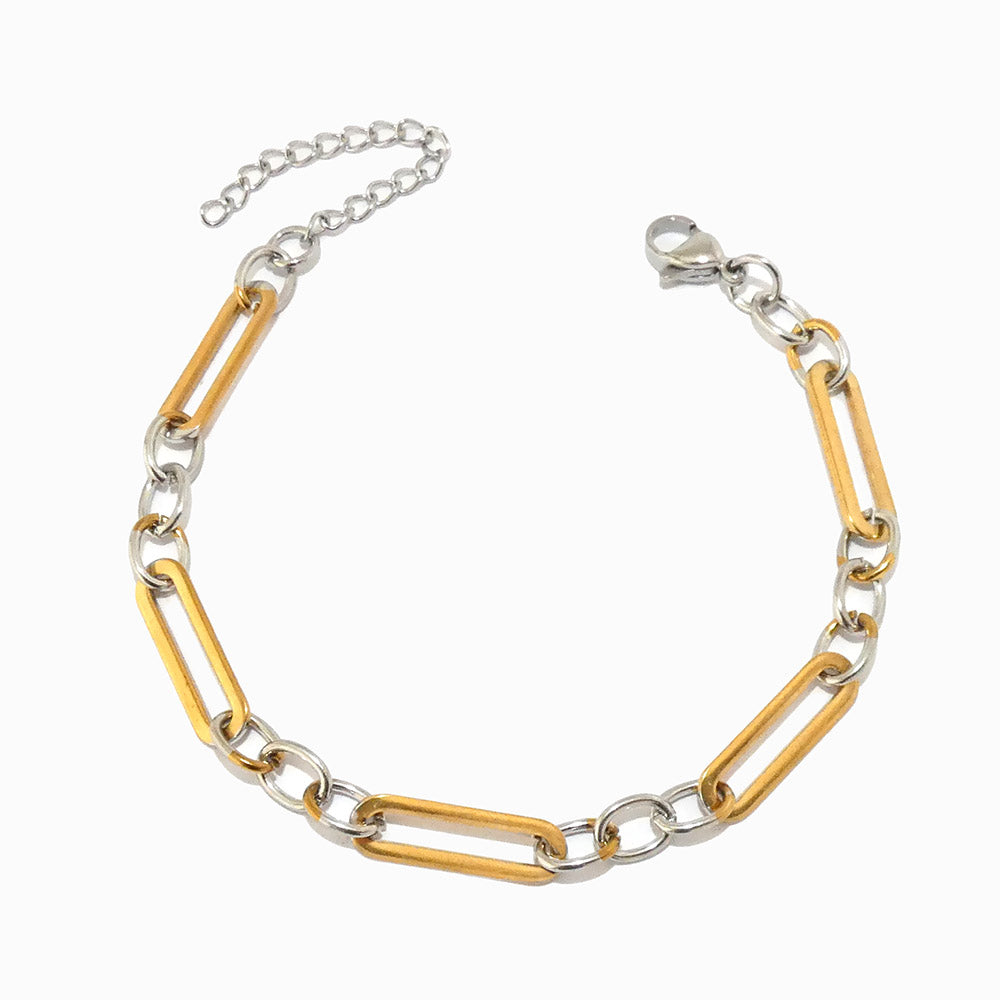Pulseira Bicolor SL2232 - Aço Inox