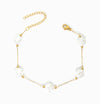 Pulseira com Pérolas Barrocas SL2241 - Aço Inox