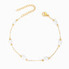 Pulseira com Pérolas Barrocas SL2242 - Aço Inox