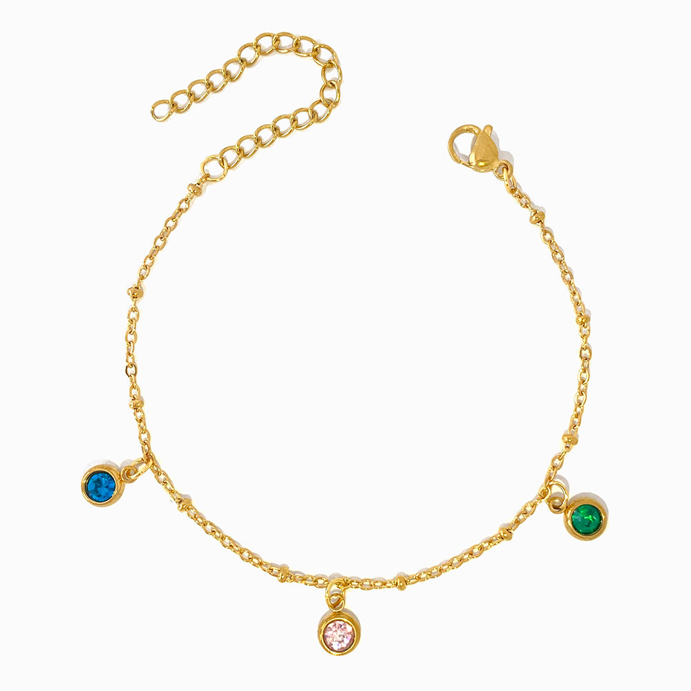 Pulseira Colorida SL2247 - Aço Inox