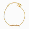 Pulseira Coração SL2319 - Aço Inox Dourado