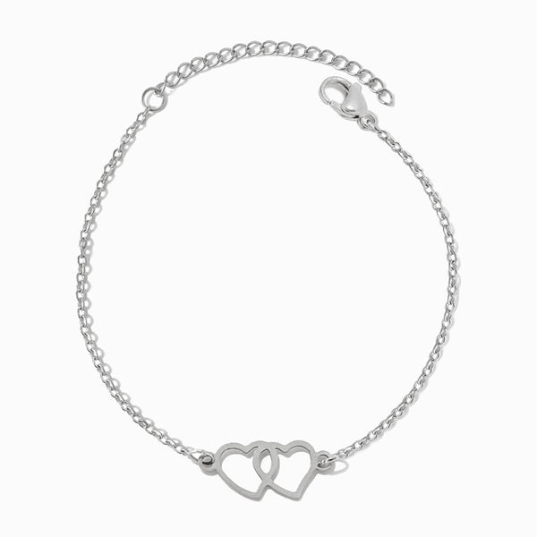 Pulseira Coração SL2323 - Aço Inox Prateado