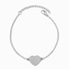 Pulseira Coração SL2326 - Aço Inox Prateado