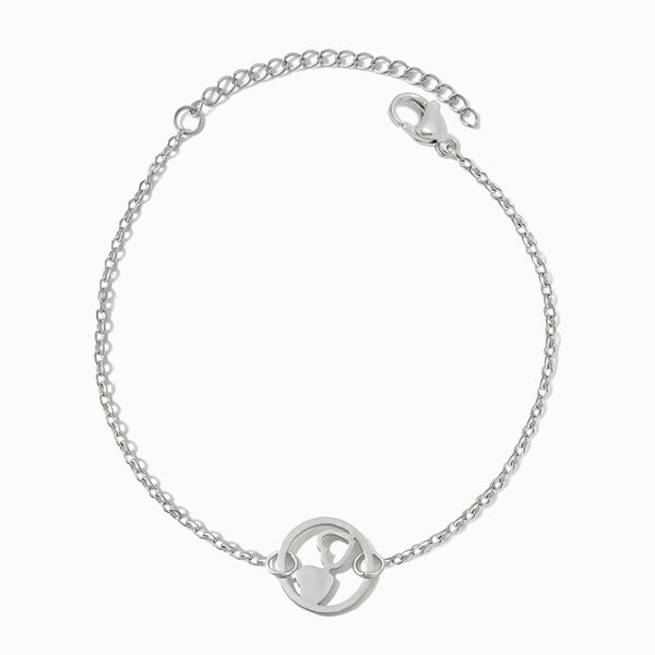 Pulseira Coração SL2329 - Aço Inox Prateado
