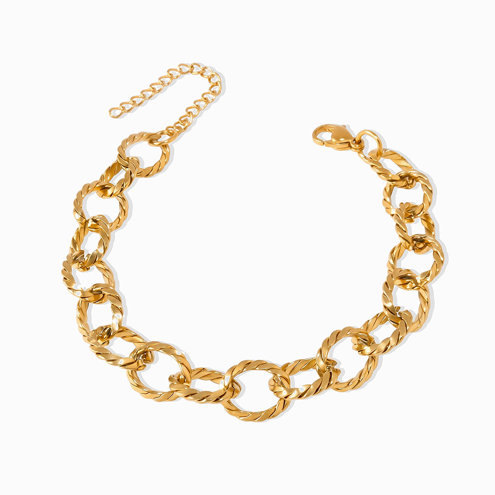Pulseira de Corrente SL2388 - Aço Inox