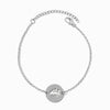 Pulseira Folha Palmeira SL2360 - Aço Inox Prateado
