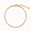 Pulseira de Pé Minimalista em Aço Inoxidável 2mm