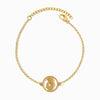 Pulseira Nossa Senhora SL2343 - Aço Inox Dourado