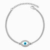 Pulseira Olho Turco SL2366 - Aço Inox Prateado