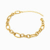 Pulseira Hip Hop SL8005 - Aço Inox Dourado