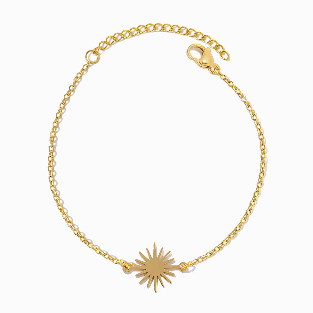 Pulseira Sol SL2351 - Aço Inox Dourado