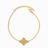 Pulseira Trevo SL2345 - Aço Inox Dourado