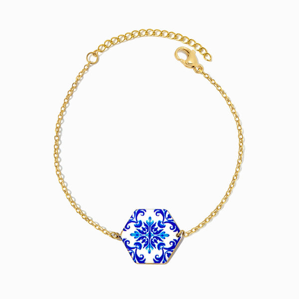 Pulseira Azulejo SL2373 - Aço Inox