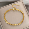 Pulseira Phenix Tail - Aço Inox Dourado