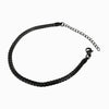 Pulseira Achatada em Aço Inoxidável