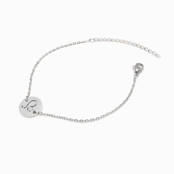 Pulseira Signo Leão em Aço Inox Prateado